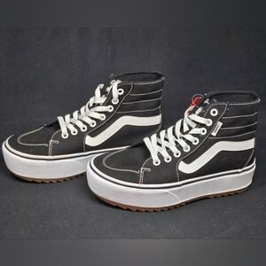 Vans Filmore Tapered Hi Black Platform Sneakers
